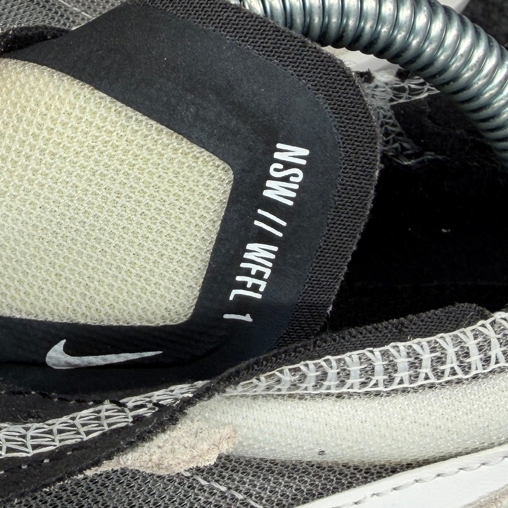Nike Waffle One Running Shoes Men's 10 Summit White Suede Retro Athletic Sneaker - Picture 5 of 13
